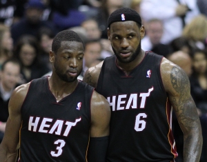 The Heat are a great example of a team comprised of five good players - they lost to the more cohesive Spurs in 2014
